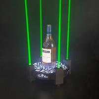 ราคา Spot parcel post Bar K Luminous Wine Base LED Wine Rack Foreign Wine Base Champagne Rack Red Wine XO Display Stand New Wine Set (19303596502)