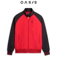 ราคา OASIS เสื้อกันหนาว เสื้อแขนยาว เสื้อแจ็คเก็ต ผ้าโพลีเอสเตอร์ รุ่น MJK 4434 สีดำ กรมท่า ขาว (20922809624)