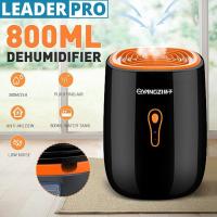 ราคา 800ML Low Noise Dehumidifier Mini Portable dryer Anti Mildew Purification 25W Portable Cleaning Device Air Dryer Moisture (19674686233)