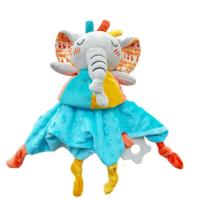 ราคา Minky Dot เด็กผ้าห่มผ้าพันคอน่ารักการ์ตูนกระต่ายสิงโตช้างนุ่มตุ๊กตาทารก Blankie ทารกแรกเกิดนอนตุ๊กตาเด็กนอนของเล่นจุกนมหลอกเอาใจผ้าขนหนู (16581889841)