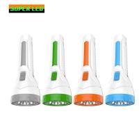 ราคา ไฟฉายชาร์จไฟบ้าน ไฟฉายอเนกประสูง คละสี พร้อมไฟหน้ากับไฟข้าง LED 9 ดวง ทนทาน แบตเตอร์รี่ขนาด 800 mAh ไฟฉายแบบจร์จไฟ ประหยัดพลังงาน (12571309168)