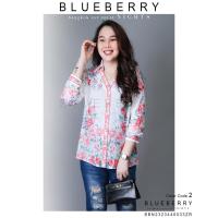 ราคา เสื้อเชิ้ต พรีเมี่ยมคลาสสิคเสื้อแบรนด์เนมเชิ้ตยาว คอปกเชิ้ตแขนยาว BLUEBERRY NIGHTS (18445139489)