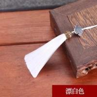 ราคา พู่ไหม พู่ไหมจีนแบบพวงกุญแจประดับจี้ Infinity โชคลาภร่ำรวย พร้อมส่งของอยู่ไทย (19188067172)