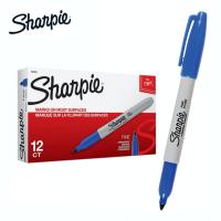 ราคา Sharpie ปากกาเคมี ปากกา Permanent ชาร์ปี้ Fine 1 0mm กล่องละ 12 ด้าม (2943954574)