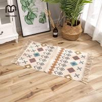 ราคา MEET COZY พร้อมส่ง พรมผ้าฝ้าย สไตล์โบฮีเมียน Tapestry Home พรมเช็ดเท้า ออกแบบย้อนยุคโบฮีเมียน DY AC (19582992797)