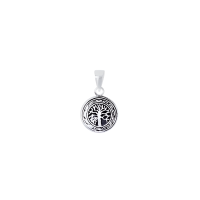 ราคา Silver Oxidized Tree Of Life Pendant จี้เงินออกซิไดซ์ต้นไม้แห่งชีวิต จี้แฟชั่น ใส่แล้วไม่แพ้ เงินแท้ไม่ชุบ เงินแท้925 พร้อมส่ง (20309750399)