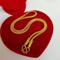 ราคา สร้อยคอหุ้มทอง หนัก3บาท ลายสี่่เสา หัวมังกร ยาว26นิ้ว ทองเคลือบแก้ว สร้อยคอทอง สร้อยคอทอง ทองโคลนิ่ง (17447769881)