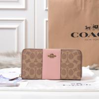 ราคา 100 กระเป๋าสตางค์แบบมีซิปกระเป๋าสตางค์ทรงยาวสตรีสีที่เหมือนกันของแท้พร้อมใบเสร็จ31546 (20851186334)