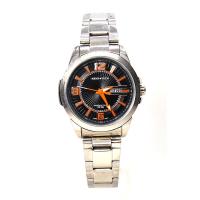 ราคา ARMY TECH นาฬิกาข้อมือหญิง ระบบ Quartz เรือนดำ สายสแตนเลส หน้าปัดคลาสสิค พร้อมวันที่สัปดาห์ รุ่น ARMY 415AB (20397094864)