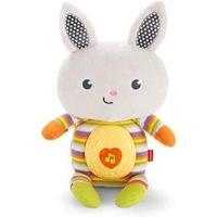 ราคา ตุ๊กตากล่อมนอน มีไฟ เสียงละมุน กล่อมนาน 20 นาที Fisher price Snugamonkey Sweet sounds Bunny Rabbit Musical Light up (18054102462)