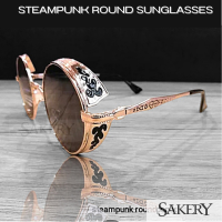 ราคา แว่นตากันแดด ผช แว่นตาวินเทจ แว่นทรงกลม แว่นกันแดด แว่นตาขับมอไซแว่นเท่ๆ แว่นตากันลม แว่นแฟชั่นกรอบโลหะ แบบกลม steampunk (14205446764)