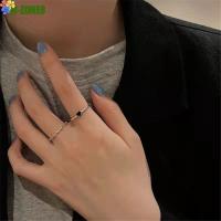 ราคา M ZONE8 2ชิ้น เซ็ตแฟชั่นเกาหลี Drop Glaze แหวนรูปหัวใจ Love Shape Index Finger Joint แหวนสำหรับเครื่องประดับสตรี (13032499607)