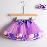 ราคา กระโปรงเด็กเต้นบัลเล่ต์เด็กผู้หญิงสายรุ้งกระโปรงบัลเล่ต์สำหรับปาร์ตี้ฤดูร้อน1 8ปีเสื้อผ้าเด็กวัยหัดเดินกระโปรงตาข่ายผ้าโปร่ง (19727036025)