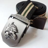 ราคา TIGER เข็มขัดสายผ้าแคนวาสแบบสายหนาหัวอัลลอยด์กันสนิมหัวล็อค เข็มขัดผู้ชายยุทธวิธีทหารตำรวจหรือเดินป่าแคมป์ปิ้ง (9356482795)