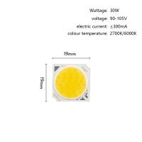 ราคา ชิป LED 2ชิ้นสีคู่15V 36V 54V 72V 90V คูลวอร์มไวท์5W 7W 12W 18W 24W 36W สำหรับโคมไฟฟลัดไลท์รางไฟสปอตไลท์ DIY (18850281042)