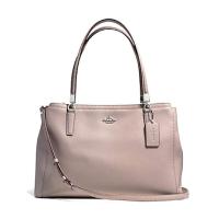 ราคา กระเป๋าถือ COACH แท้ หนังแท้ หนังฟอกแบบกันรอยขีดข่วน รุ่นหรู ใบใหญ่ ช่องเยอะ มีสายยาว Coach 34672 Large Crossgrain Leather Christi Purse Handbag (7452422062)