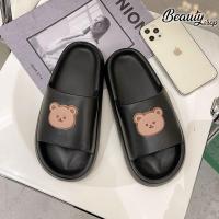 ราคา ช่วงโปรโมชั่น สินค้ายอดฮิต ไม่ตกเทรน งานคุณภาพคัดเกรดสูง รองเท้าแตะหมีบราวน์ พื้นนิ่มใส่สบายเท้า T51 (11471718576)
