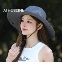 ราคา หมวกปีนเขากลางแจ้งหมวกคาวบอยตะวันตกของผู้หญิงหมวกป้องกันแดดหมวกหมวกปีนเขาปีนเขาหมวกชาวประมงหมวกชาวประมง (20118525044)