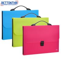 ราคา Deli B40302 Pockets Expanding File A4 13P กระเป๋าหีบแพลง ขนาด A4 มี 13 ช่อง แพ็ค 1ชิ้น กระเป๋าใส่เอกสาร กระเป๋า school (834434020)