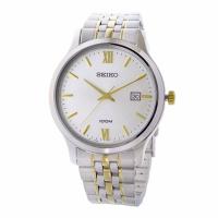 ราคา Karnvera Shop Seiko นาฬิกาข้อมือผู้ชาย Classic Analog Casual Quartz Japan Men Watch SUR223P1 (128389368)