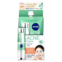 ราคา กล่องx6 นีเวีย แอคเน่ แคร์ กันแดด ไพรเมอร์ เดย์เซรั่ม 7ml Nivea Acne Care Sun Face Serum กันuv ครีมทาหน้า ครีมนีเวีย (21277756650)