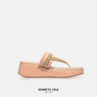 ราคา KENNETH COLE รองเท้าแตะผู้หญิง รุ่น PREENA JEWEL THONG สีน้ำตาล WED RSRL22PJT66 062 (15554445206)