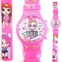 ราคา พร้อมส่ง นาฬิกาเด็ก นาฬืกาม้าโพนี่ นาฬิกาเจ้าหญิง มีเสียงมีไฟ ระบบดิจิตอล 5สี สกินลายที่สาย สีสันสดใส RC120 (4354922204)
