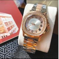 ราคา นาฬิกาข้อมือแฟชั่นผู้หญิงสายเหล็ก pink gold ของมีพร้อมส่งถ่ายรูปจากงานตัวจริงกันน้ำ 70 มีกล่องโบว์แถมให้ฟรีทุกออเดอร์มีของแถมของตรงปกตามรูปแน่นอนค่ะ (15170035718)