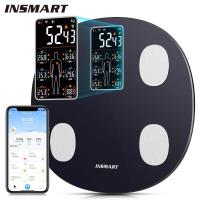 ราคา Insmart เครื่องชั่งน้ำหนักดิจิตอลอัจฉริยะสำหรับมนุษย์ เครื่องชั่งน้ำหนักวัดไขมันในร่างกาย180กก (21171110080)