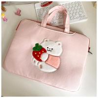 ราคา พร้อมส่ง กระเป๋าใส่ไอแพด ใส่ iPad Tablet ช่องใส่ของเยอะ ขนาด 9 7 11 13 3 นิ้ว soft case ipad Pro Air 3 4 Gen 4 5 6 mini 3 4 5 กระเป๋าลายการ์ตูน หมีเชอรรี่ กระต่ายแครท (18569514432)