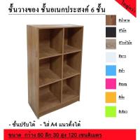 ราคา ชั้นวางของ ชั้นอเนกประสงค์6 ช่อง แบบชั้นปรับได้ (19484131961)