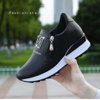 ราคา รองเท้าเสริมส้น รองเท้าแฟชั่น รองเท้านำเข้า รองเท้าเกาหลี สินค้าพร้อมส่ง รองเท้าสีขาว รองเท้าสีดำ รองเท้าขาว รองเท้าผู้หญิง (10834571484)