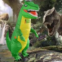 ราคา ชุดเดรสไดโนเสาร์เป่าลมสำหรับเด็กชุดเดรสแฟนซีของเด็กสำหรับงานเทศกาลไดโนเสาร์สัตว์ชุดมาสคอต (19760010370)
