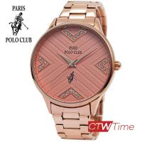 ราคา Paris Polo Club นาฬิกาข้อมือผู้หญิง สายสแตนเลส รุ่น PPC 220620L (18056133024)