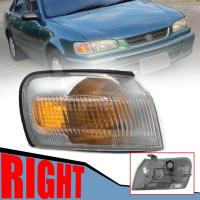 ราคา ไฟเลี้ยวมุม ไฟหรี่มุม ไฟมุม รุ่น โตโยต้า โคโรล่า TOYOTA COROLLA AE110 AE111 ตูดเป็ด ปี 1995 1999 สีขาว ข้างขวา 1 ดวง (1155134932)