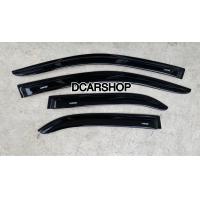 ราคา กันสาด คิ้วกันสาด TOYOTA VIOS วีออสปี 2003 2006 สีดำ งานไทย ส่งฟรี (11003846039)