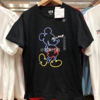 ราคา Uniqlo เสื้อยืดแขนสั้น พิมพ์ลาย Disney Mickey Mouse แฟชั่นคู่รัก สําหรับผู้ชาย และผู้หญิง S 5XL (20691990305)
