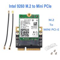 ราคา Intel 9260 Mini PCI E Wi Fi 6อะแดปเตอร์ไร้สายบลูทูธ5 1 Wifi การ์ด AX200NGW 802 11ax ac 160Mhz 2 4G 5G Windows10 (19918503435)
