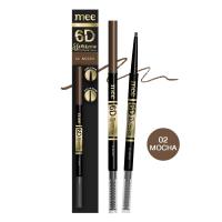 ราคา Mee 6D Slimbrow Auto Eyebrow Pencil มี 2 เฉดสี ตัวท็อปของวัตสัน (16202192465)