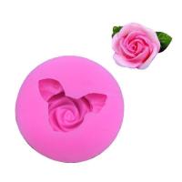 ราคา พิมพ์ดอกกุหลาบ พิมพ์ฟองดอง ซิลิโคน ทำอาลัว ขนมไทย (20911495707)