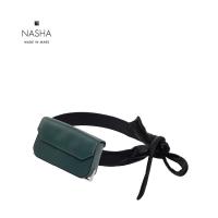 ราคา NASHA MADE IN MARS Pistol Cactus กระเป๋าคาดเอวสีเขียวเข้ม (1972090814)