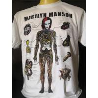 ราคา เสื้อวงนำเข้า Marilyn Manson Body Anatomy Industrial Metal Industrial Hard Rock Alternative Rock Style Vintage T Shirt สี ผ้า (16999207472)