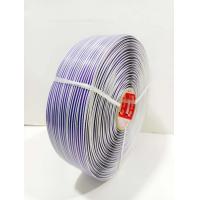 ราคา เส้นพลาสติก สายสาน สานกระเป๋า ขนาด 15 มม สีขาว พิมพ์เส้น ลาย 9 แถว น้ำหนัก 2 ขีด 1 กก 2 กก มีเก็บปลายทาง (17355343962)