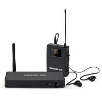 ราคา TAKSTAR ระบบตรวจสอบแบบไร้สาย WPM 300พร้อมหูฟังชนิดใส่ในหู UHF เครื่องรับส่งสัญญาณเสียง Bodypack ช่วงการส่ง164FT จอแสดงผลดิจิตอล LED สำหรับสตูดิโอบนเวที (16212827025)