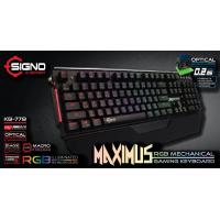 ราคา Signo KB 778 MAXIMUS Optical SW RGB Mechanical Gaming (342859634)