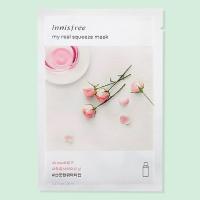 ราคา มาส์กหน้า 18สูตร Innisfree My Real Squeeze Mask 20ml แผ่นมาส์กหน้า มาร์กหน้า มาร์คหน้า มาส์กหน้าเกาหลี มาส์ก (20627639081)