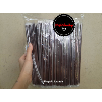 ราคา หลอดดูดน้ำ ยาว21ซม 6มม 1ห่อ มี200เส้น หลอดสีน้ำตาล หลอดดูดน้ำพลาสติก หลอดห่อฟิล์ม หลอดดูดน้ำใช้แล้วทิ้ง หลอดดูดน้ำมีซองหุ้ม หลอดดูด หลอด (21370950658)