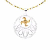 ราคา จี้สร้อย จี้กังหัน จี้ แซกงหมิวล้อมเพชรหยดน้ำ จี้สร้อยคอ จี้กังหัน นำโชค ทรงหยดน้ำ (100048767)