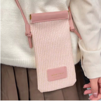ราคา กระเป๋าโทรศัพท์มือถือเครื่องหนังสานเคสโทรศัพท์มือถือกระเป๋าโทรศัพท์มือถือทอหนัง (21122320170)
