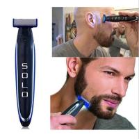 ราคา KKBB เครื่องโกนหนวดไฟฟ้าของผู้ชาย Microtouch SOLO เครื่องโกนหนวดแบบชาร์จไฟได้ที่กันจอนเครื่องโกนหนวดอเนกประสงค์ Microtouch SOLO mens electric shaver rechargeable shav (12032787019)
